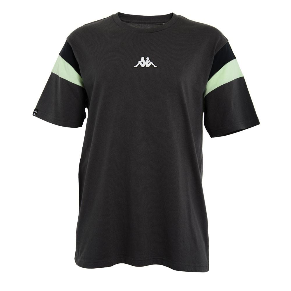 Polera Men Grey Omini Front Sleeve Green