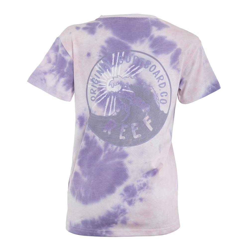 Polera Tie Dye Lavender Bolsillo