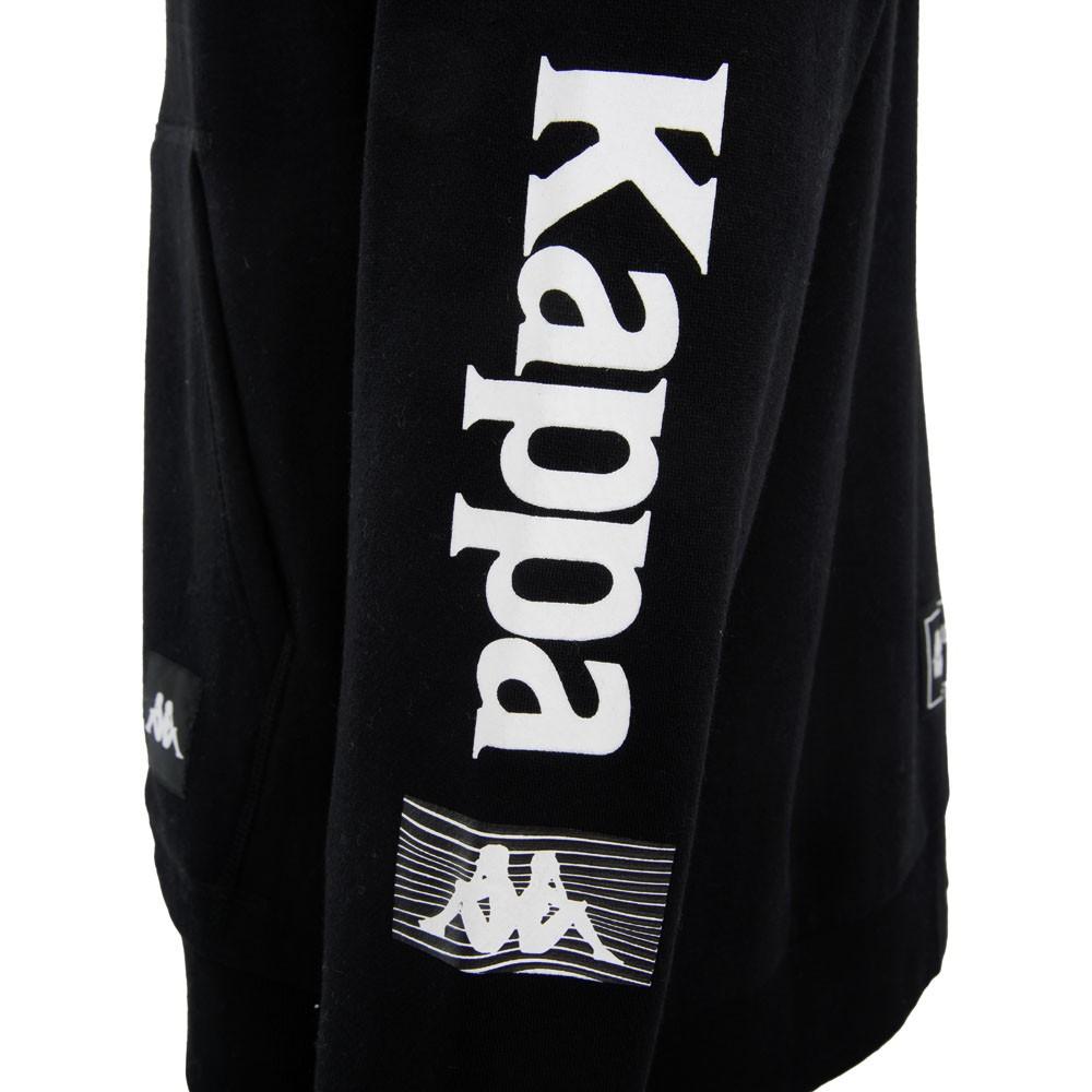 Poleron Men Black Logo Arm White