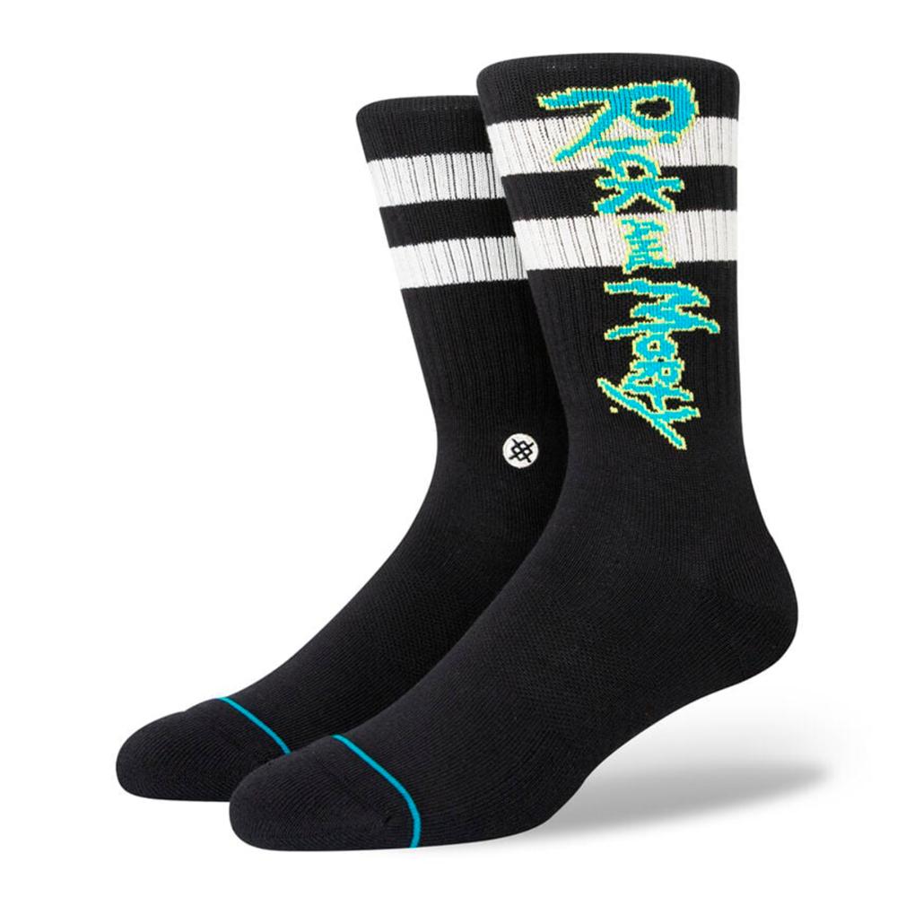 Stance Sock Rick And Morty Black