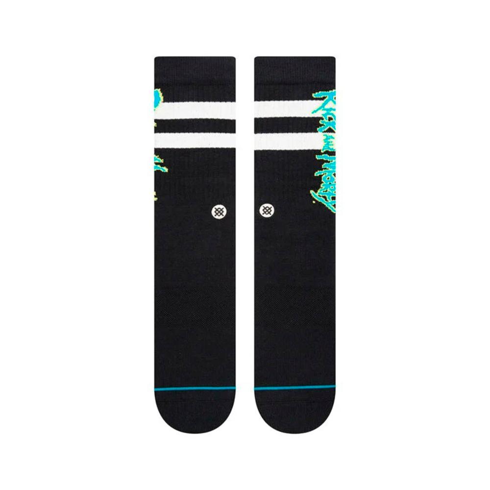 Stance Sock Rick And Morty Black