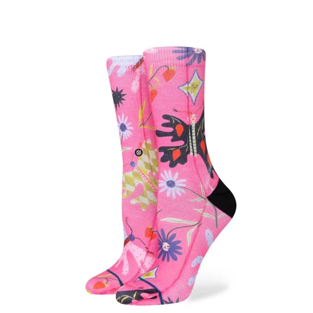Stance Sock Women Strawberry Patch Pink