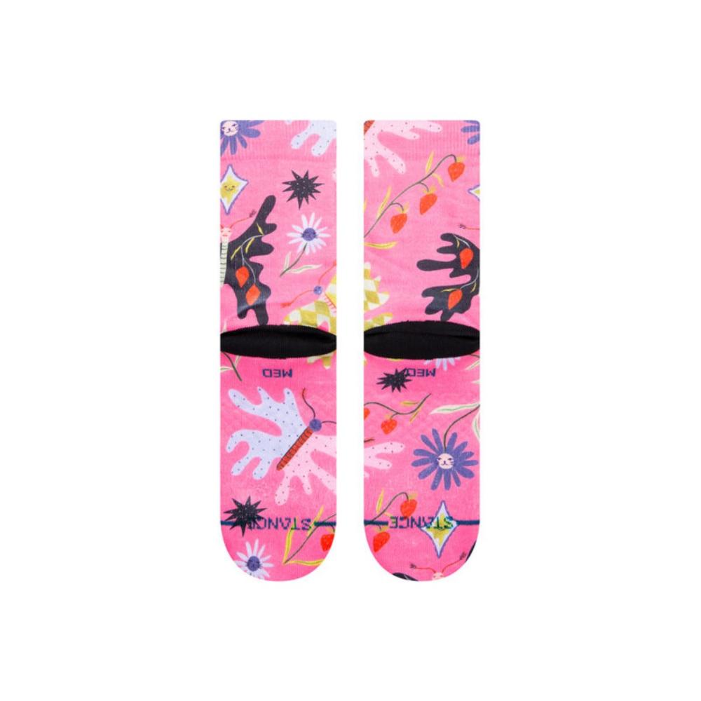 Stance Sock Women Strawberry Patch Pink