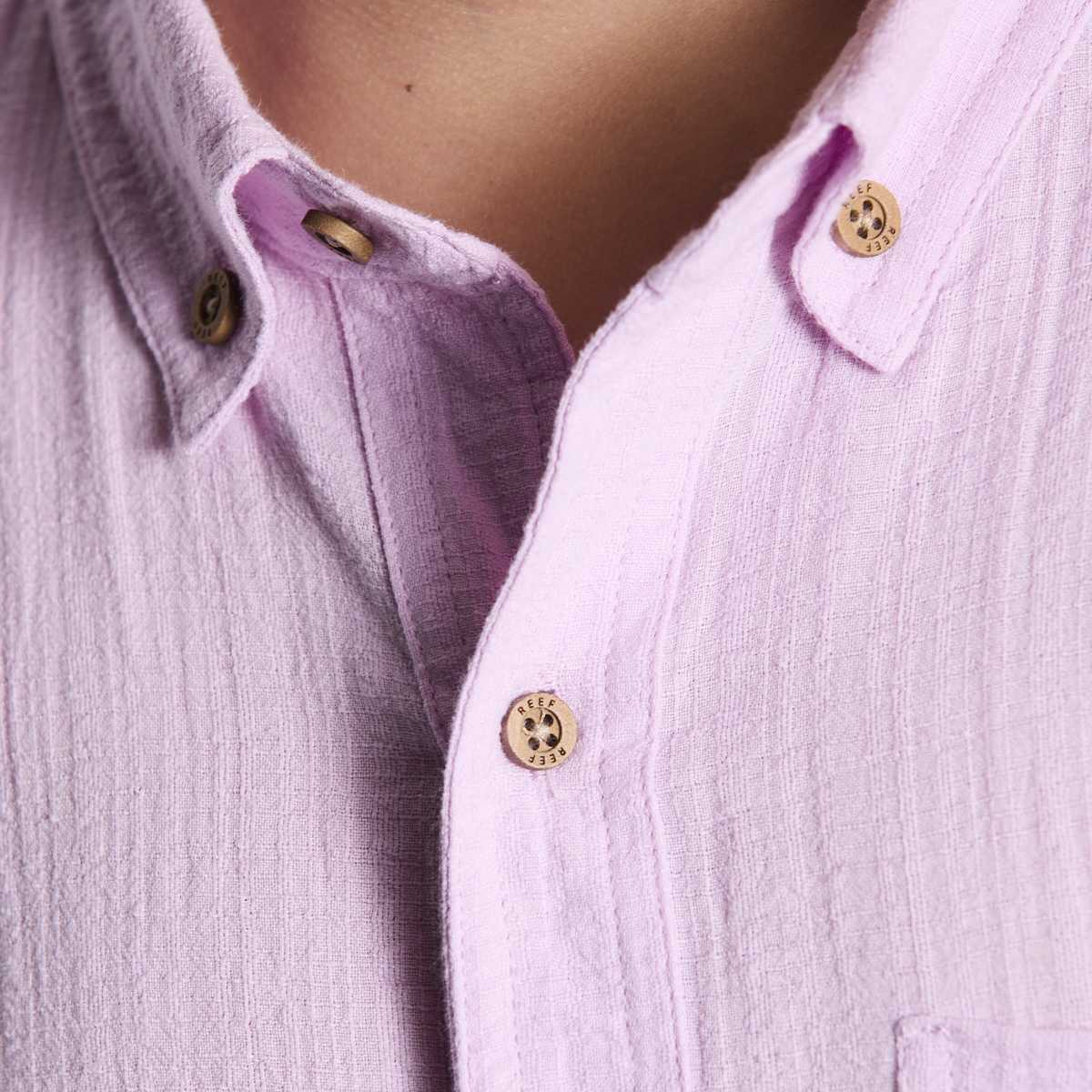 Camisa Reef Kids Rosa