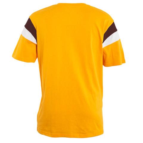 Polera Men Orange Omini Front Sleeve Black