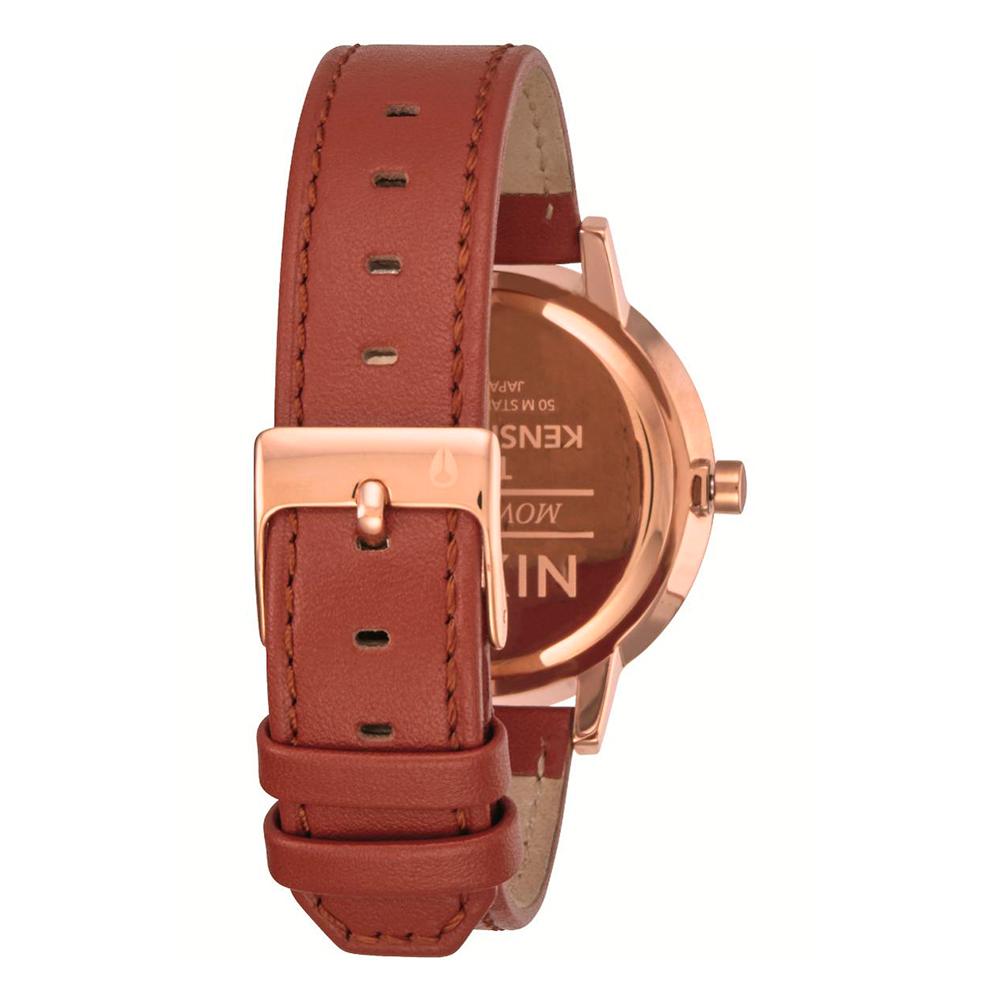 Reloj Kensington Leather Pack Rosa Nixon