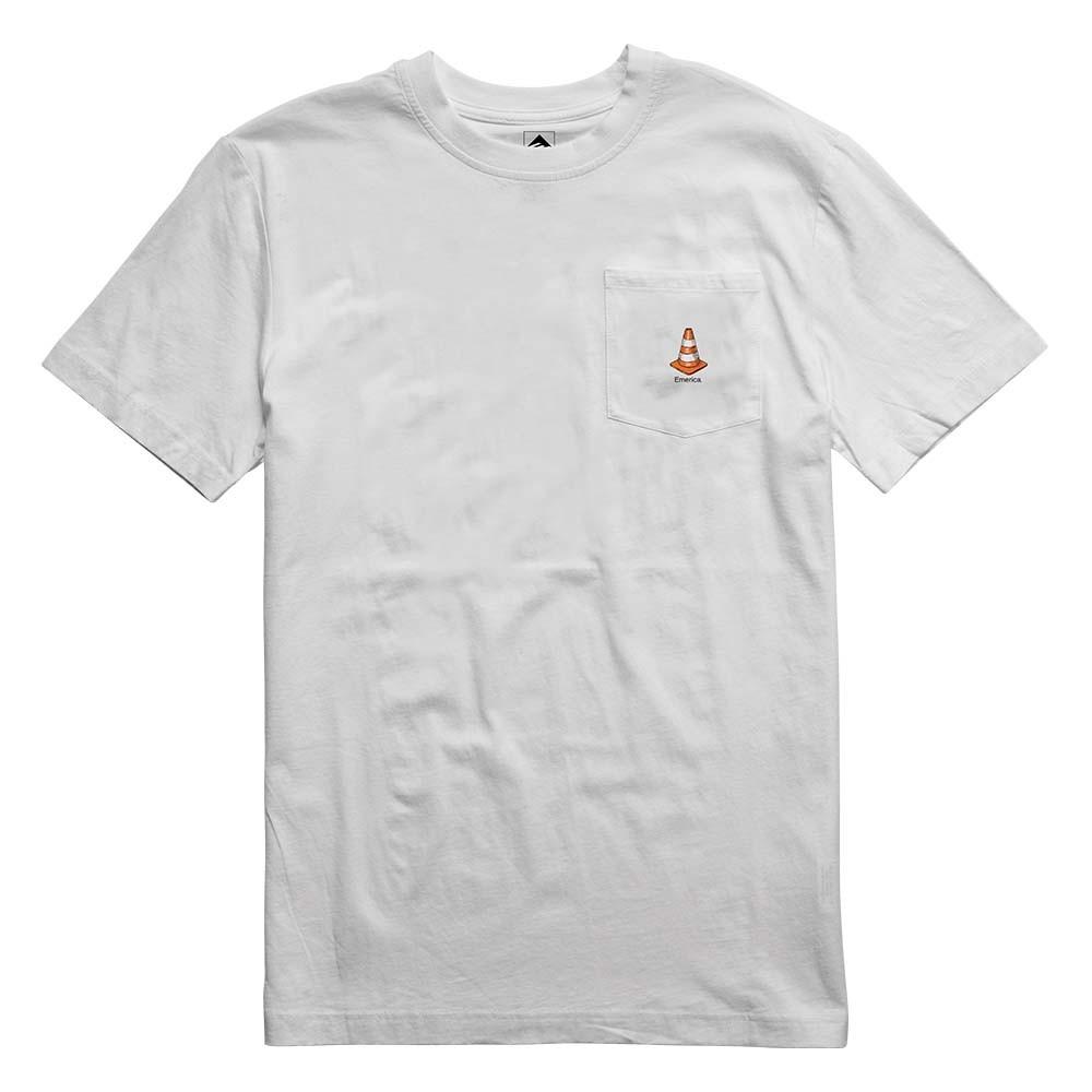 Polera Streets Pocket White Emerica