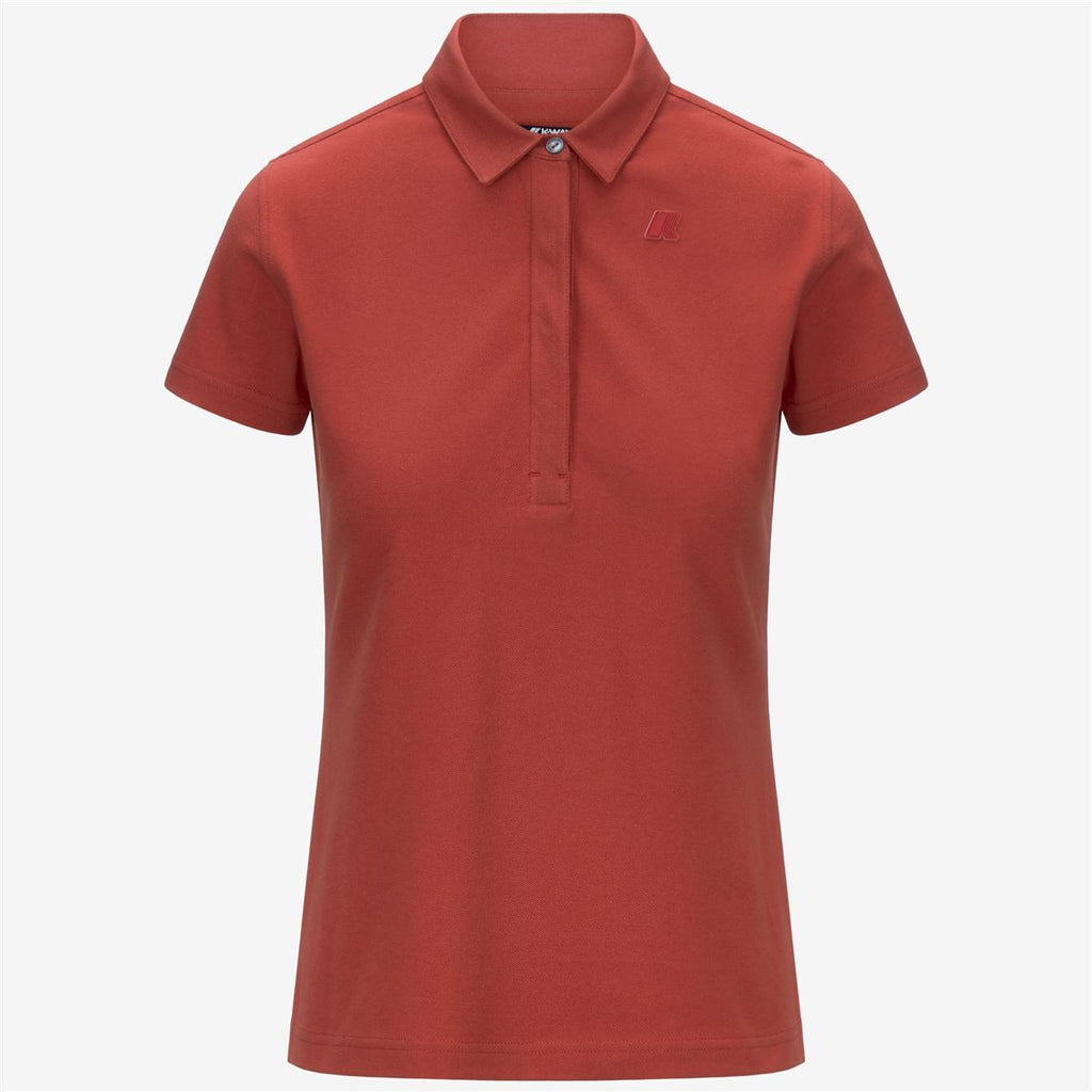 Polera K-Way Women Amedea Pique Red Jasper