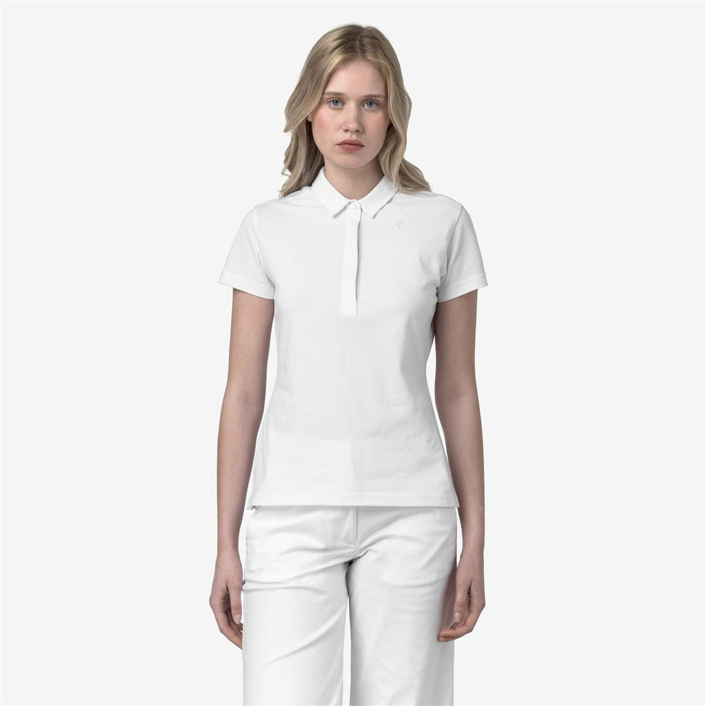 Polera K-Way Women Amedea Pique White
