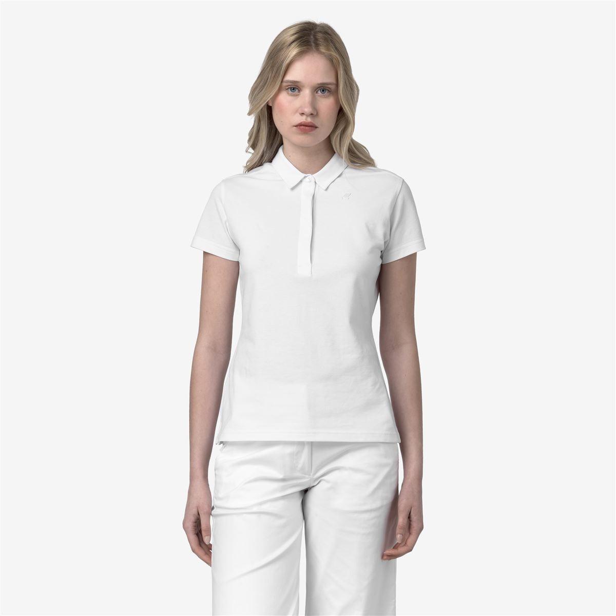 Polera K-Way Women Amedea Pique White