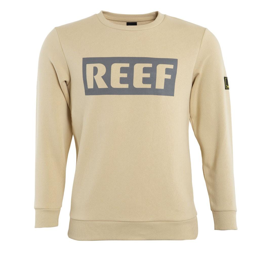 Poleron Kids Crew Beige Logo