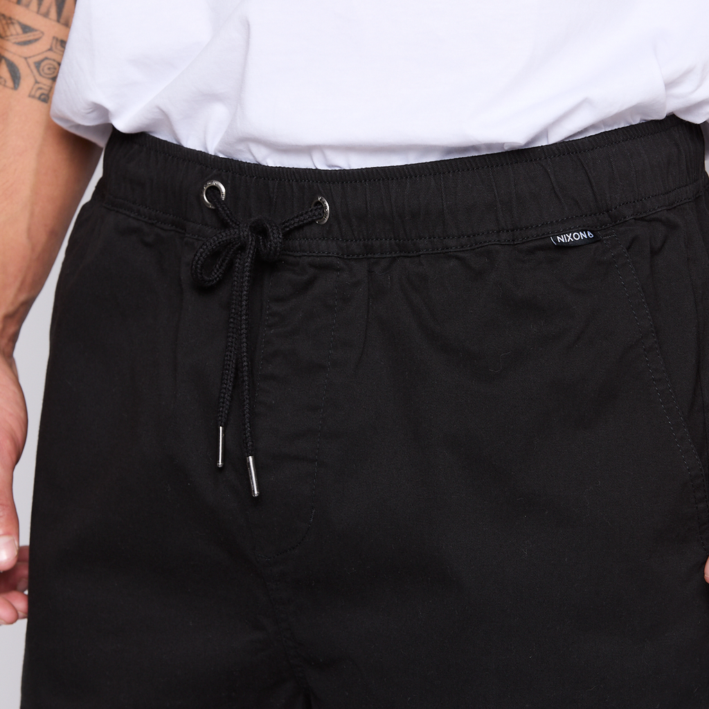 Short Nixon Men All Black