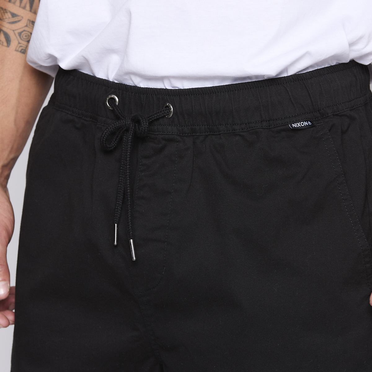 Short Nixon Men All Black