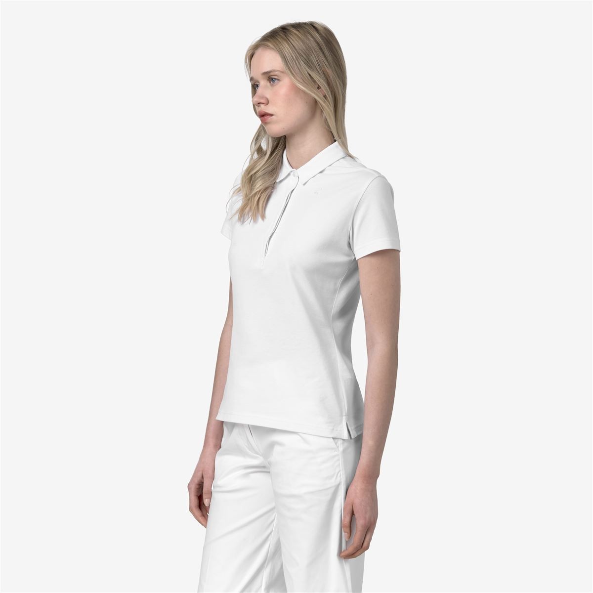 Polera K-Way Women Amedea Pique White