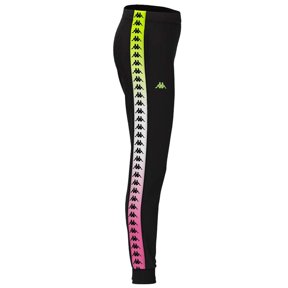 Pantalon 222 Banda Women Wrastoria Degrade Black Fuxia Lime