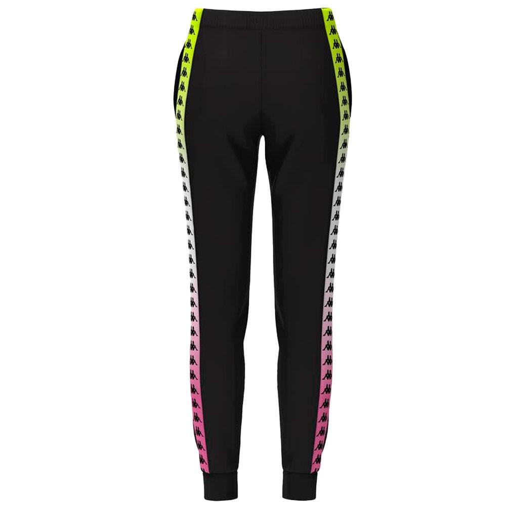 Pantalon 222 Banda Women Wrastoria Degrade Black Fuxia Lime