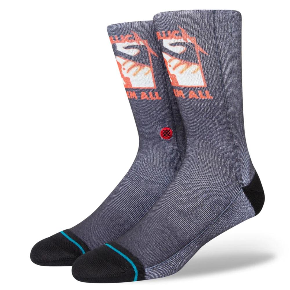 Stance Sock Men Kill Em Dead Black