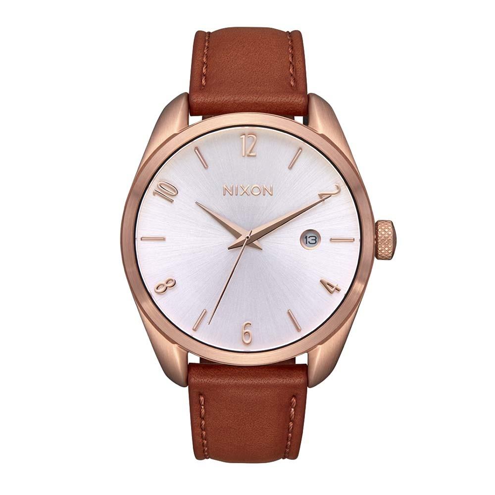 Reloj Thalia Leather Rose Gold White Nixon