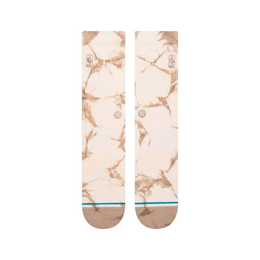 Stance Sock Men NBA Logoman Dye Natural