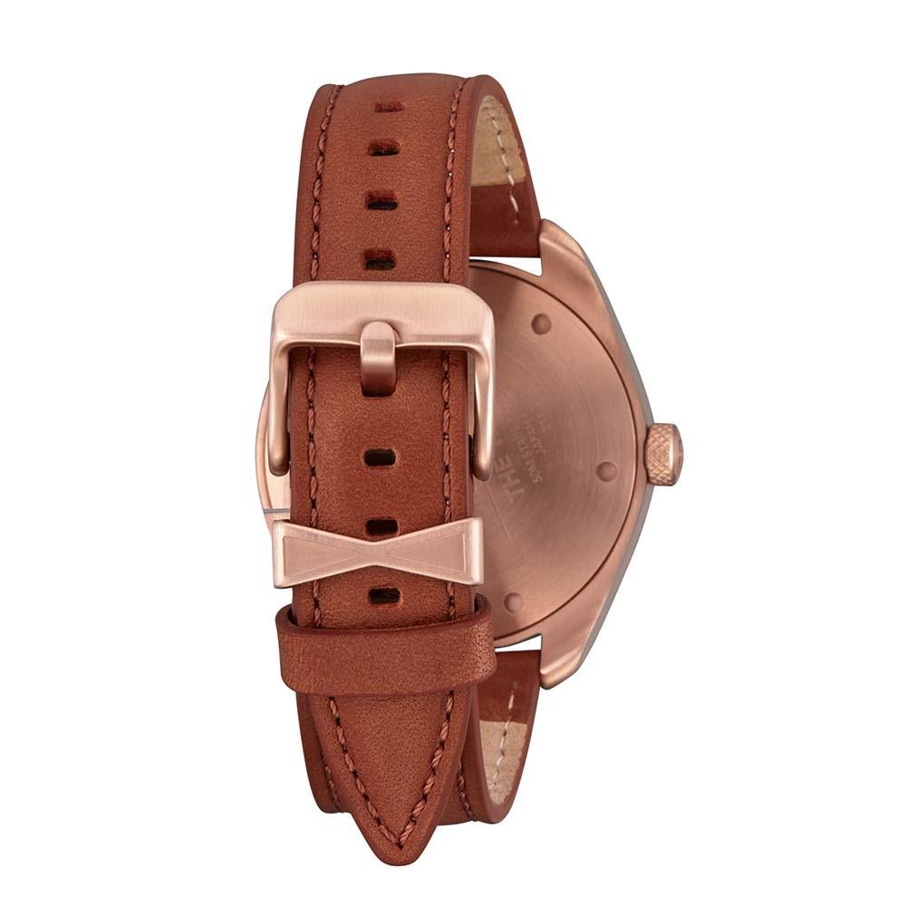 Reloj Thalia Leather Rose Gold White Nixon