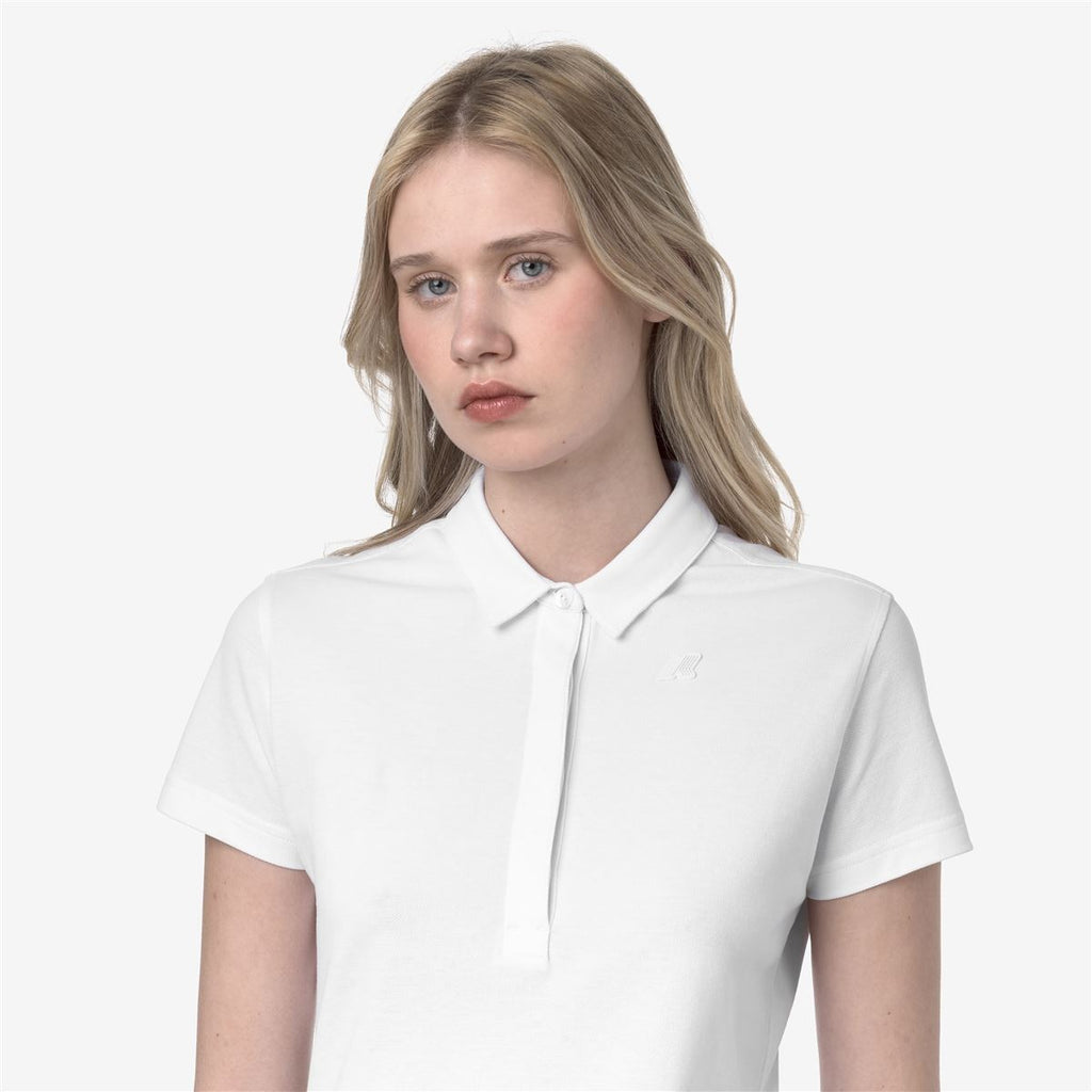 Polera K-Way Women Amedea Pique White
