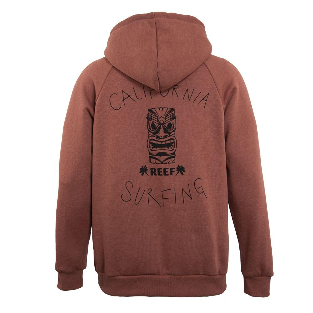 Poleron Men "California Surfing" Hoodie Burgundy