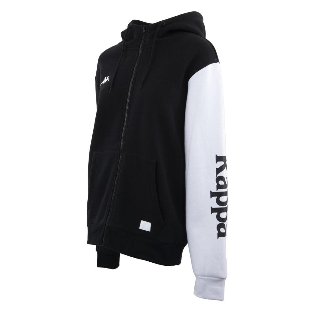 Poleron Women Bicolor Black and White Zipper