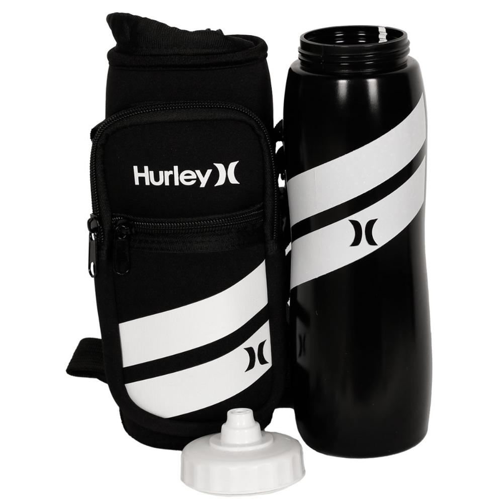 Botella + Transportador 1000 ml Black White