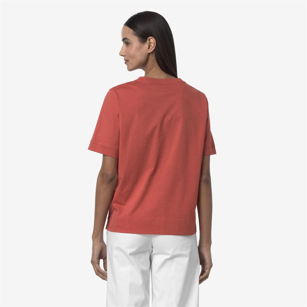 Polera K-Way Women Leda Red Jasper