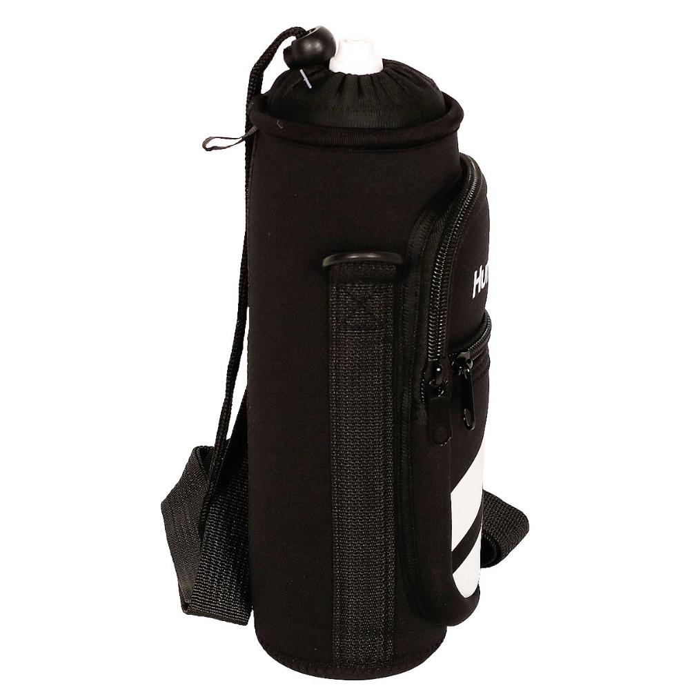 Botella + Transportador 1000 ml Black White