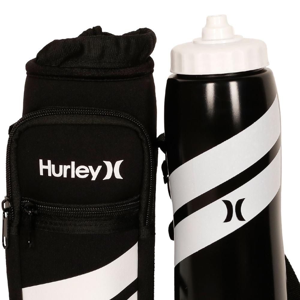 Botella + Transportador 1000 ml Black White