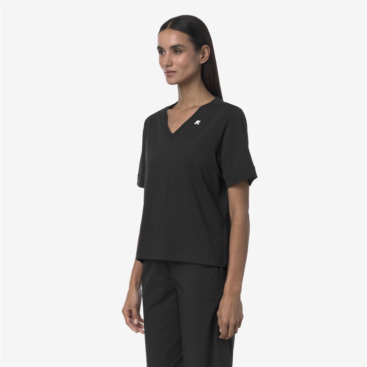 Polera K-Way Women Leda Black Pure