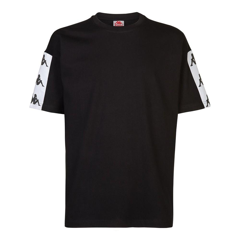 Polera 222 Banda 10 Men Cozy Black White