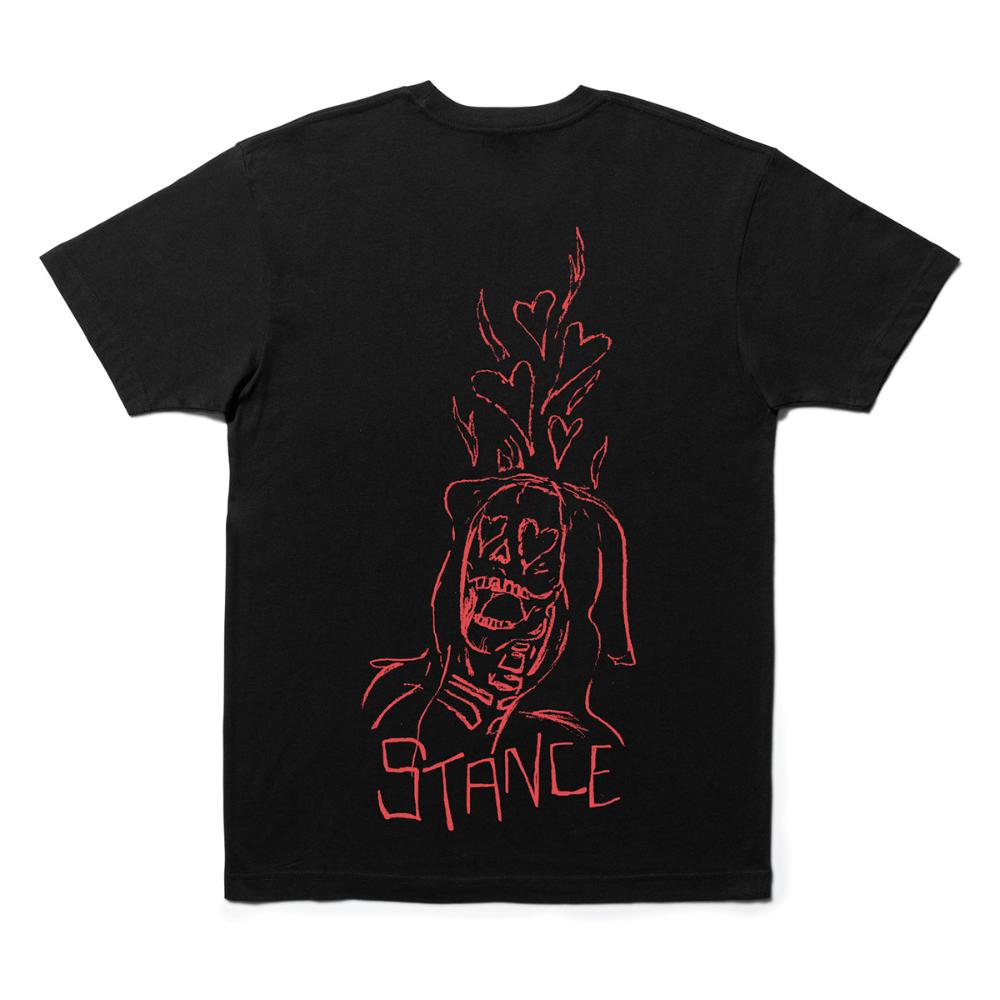 Polera Men Burn For You Black