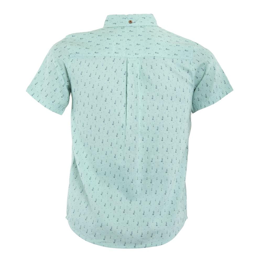 Camisa Kids Light Blue Palm