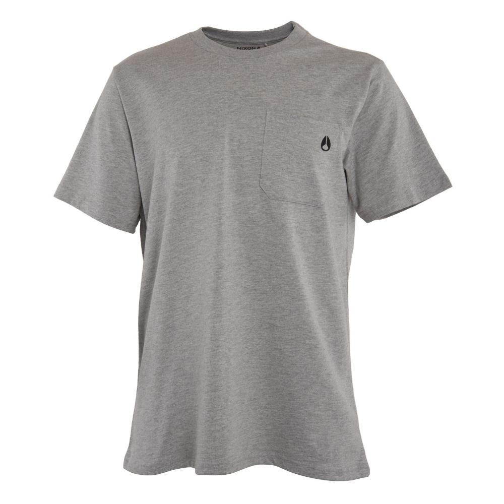 Polera Men Logo Pocket Grey