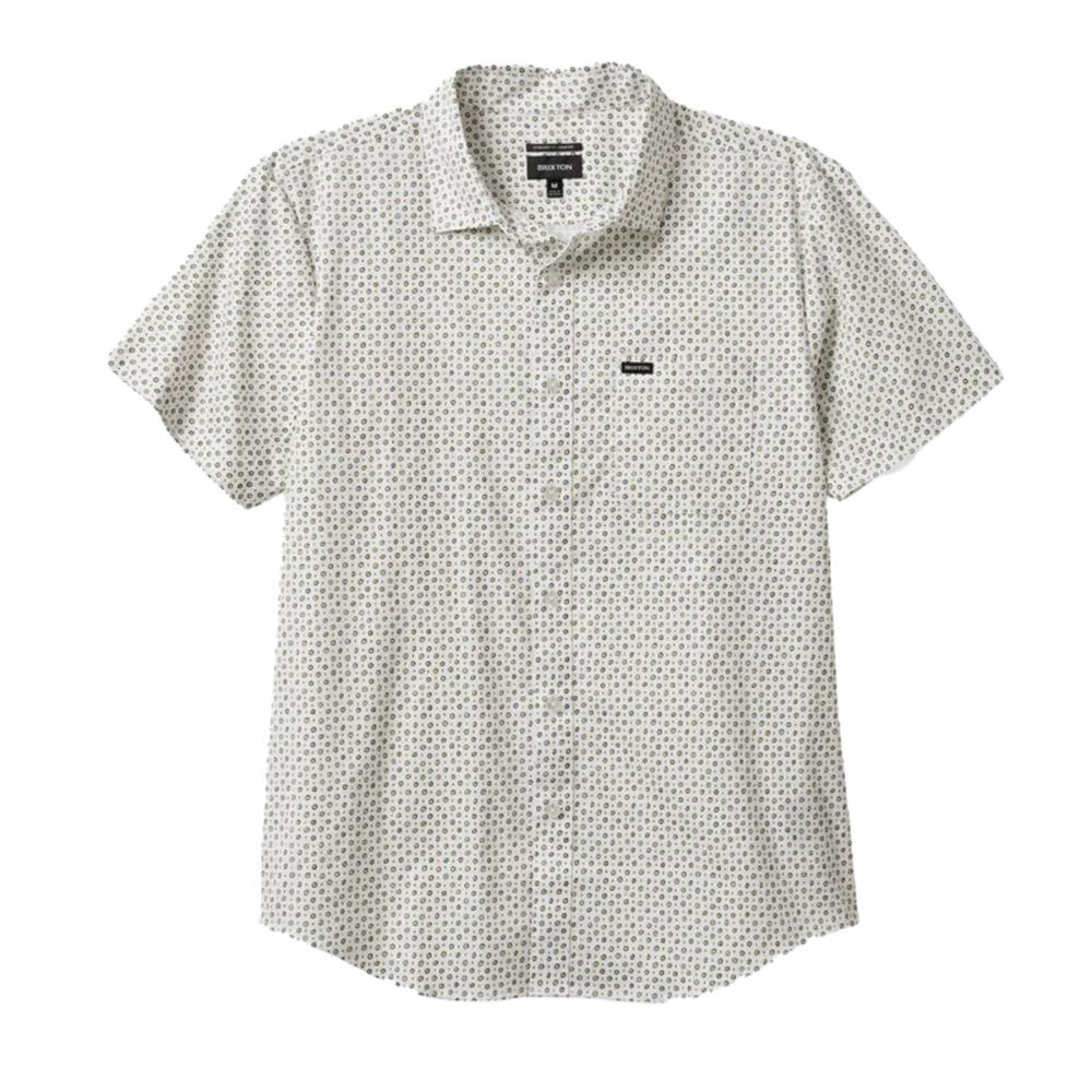 Camisa Manga Corta Men Charter White Dots