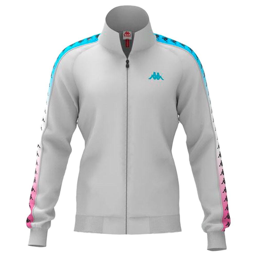 Chaqueta 222 Banda Men Anniston White Degrade Turquoise Fuxia
