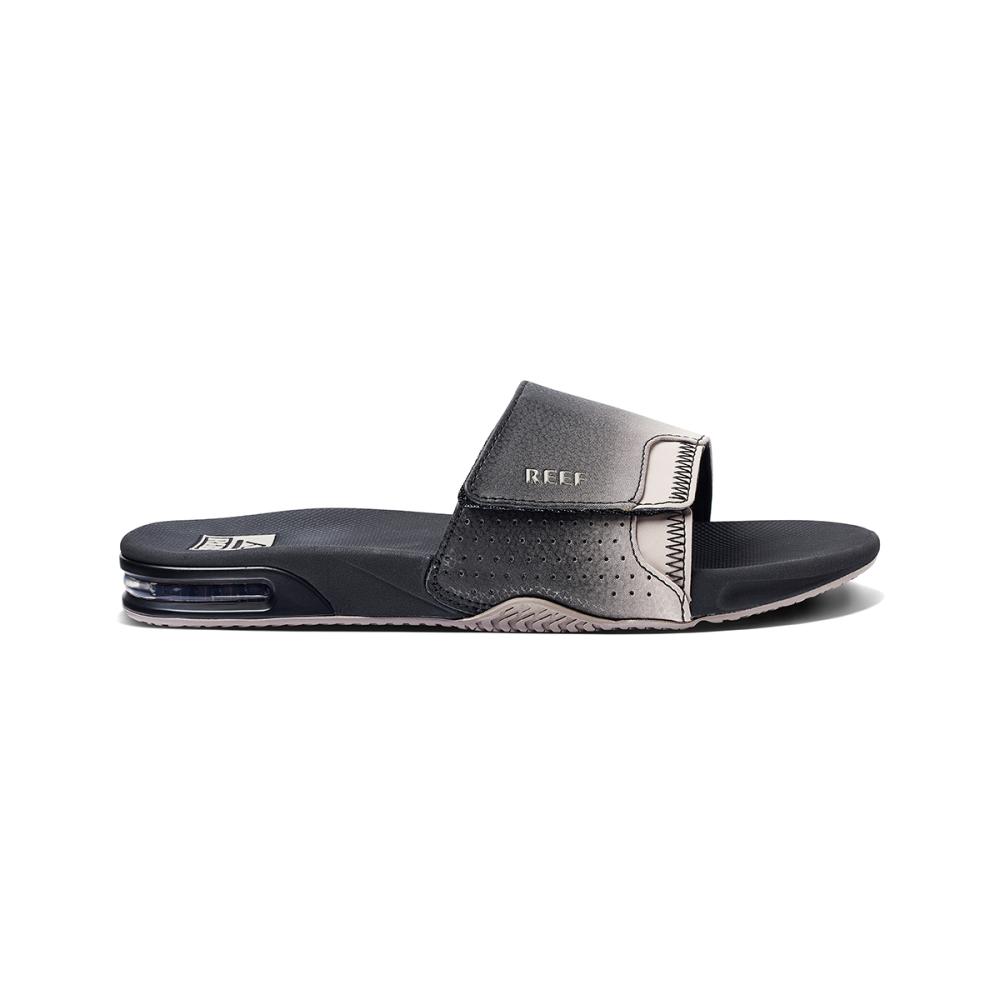 Sandalia Men Fanning Slide Black Taupe