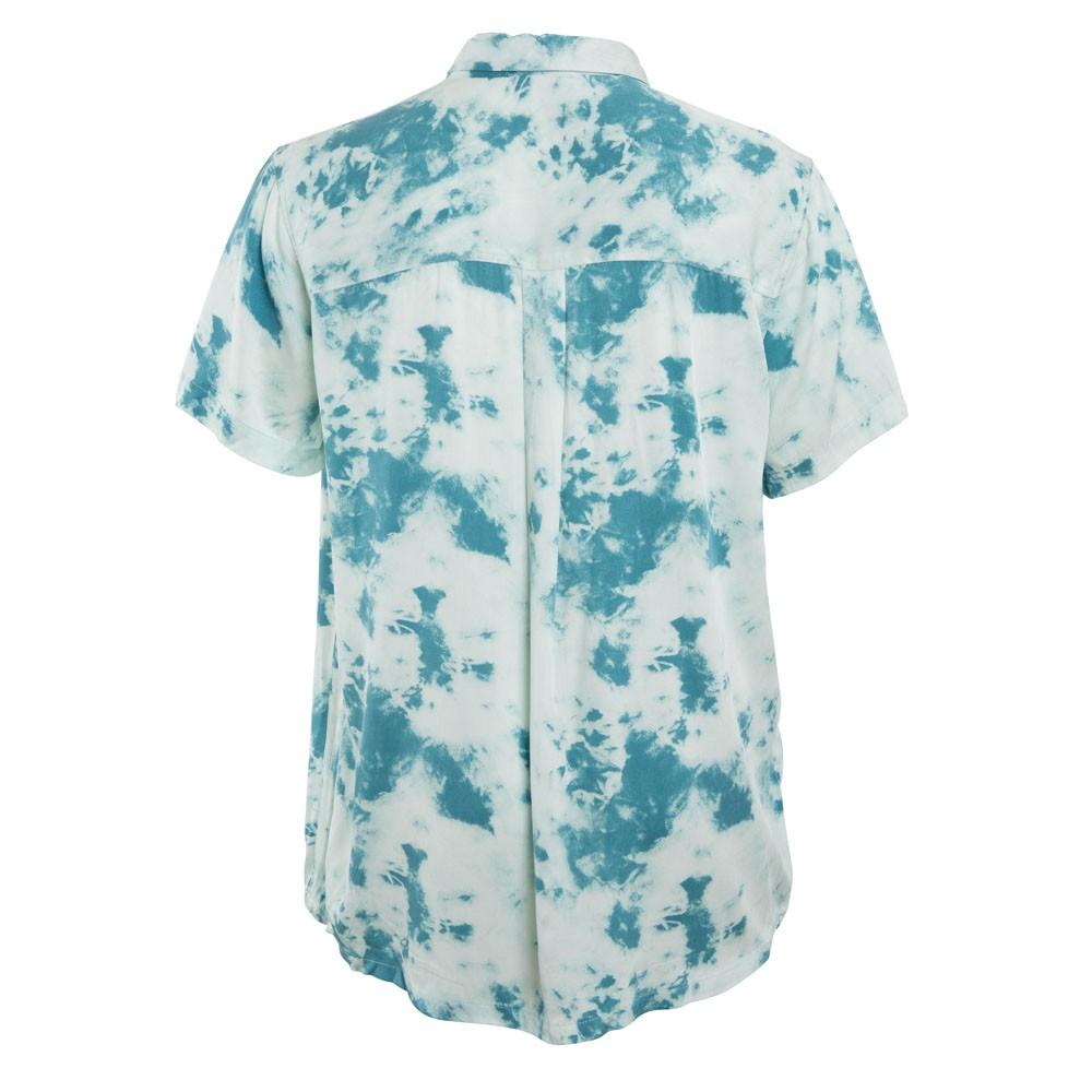 Camisa Manga Corta Clouds Blue White