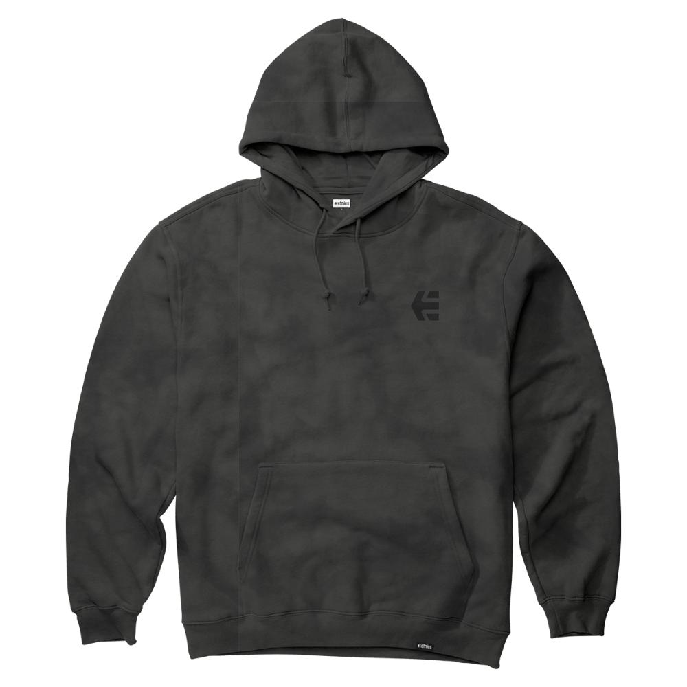 Poleron Men Hoodie Team Embroidery Was Black