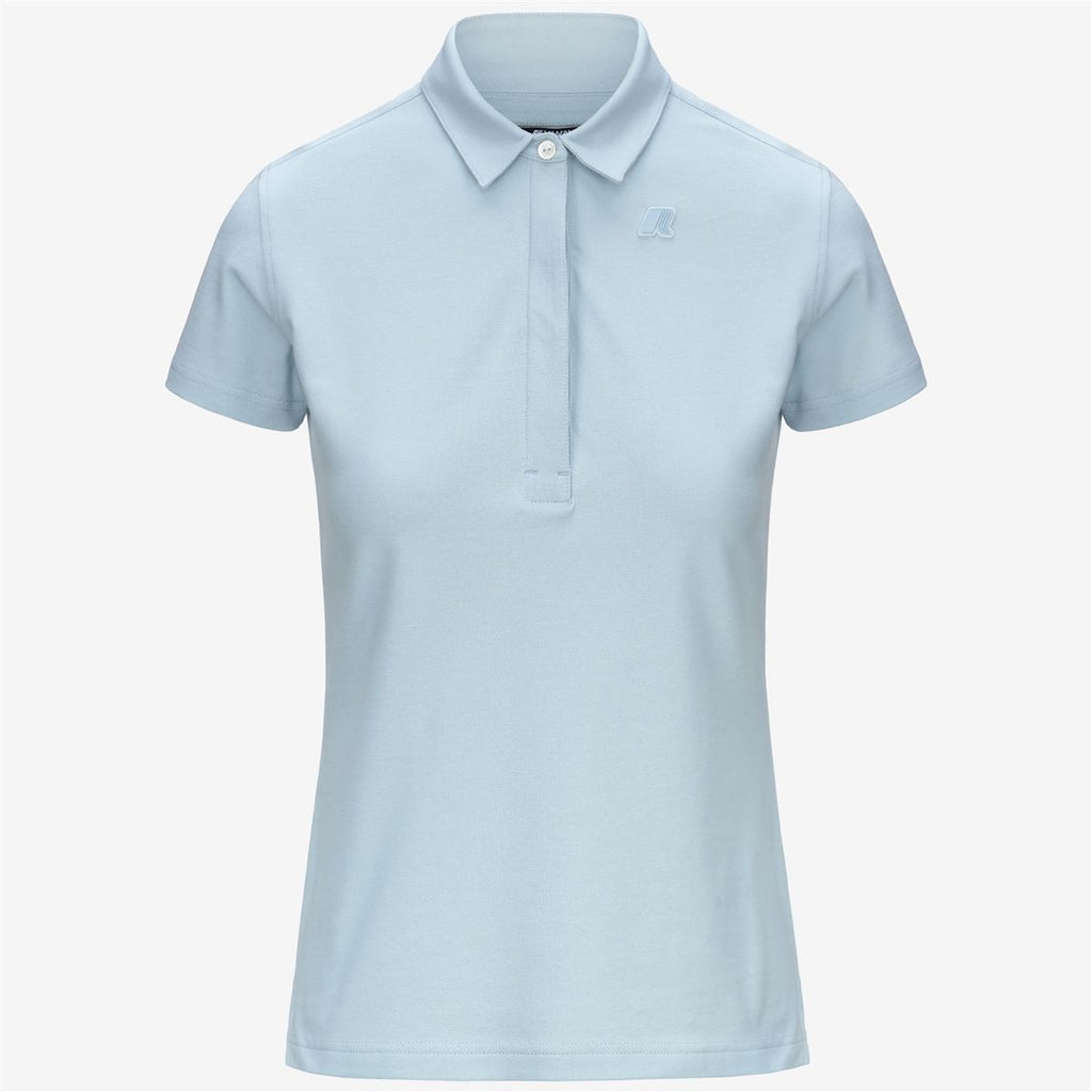 Polera K-Way Women Amedea Pique Blue Baby