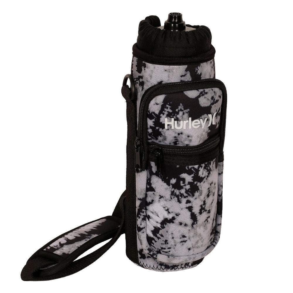 Botella + Transportador 1000 ml Print Light Black