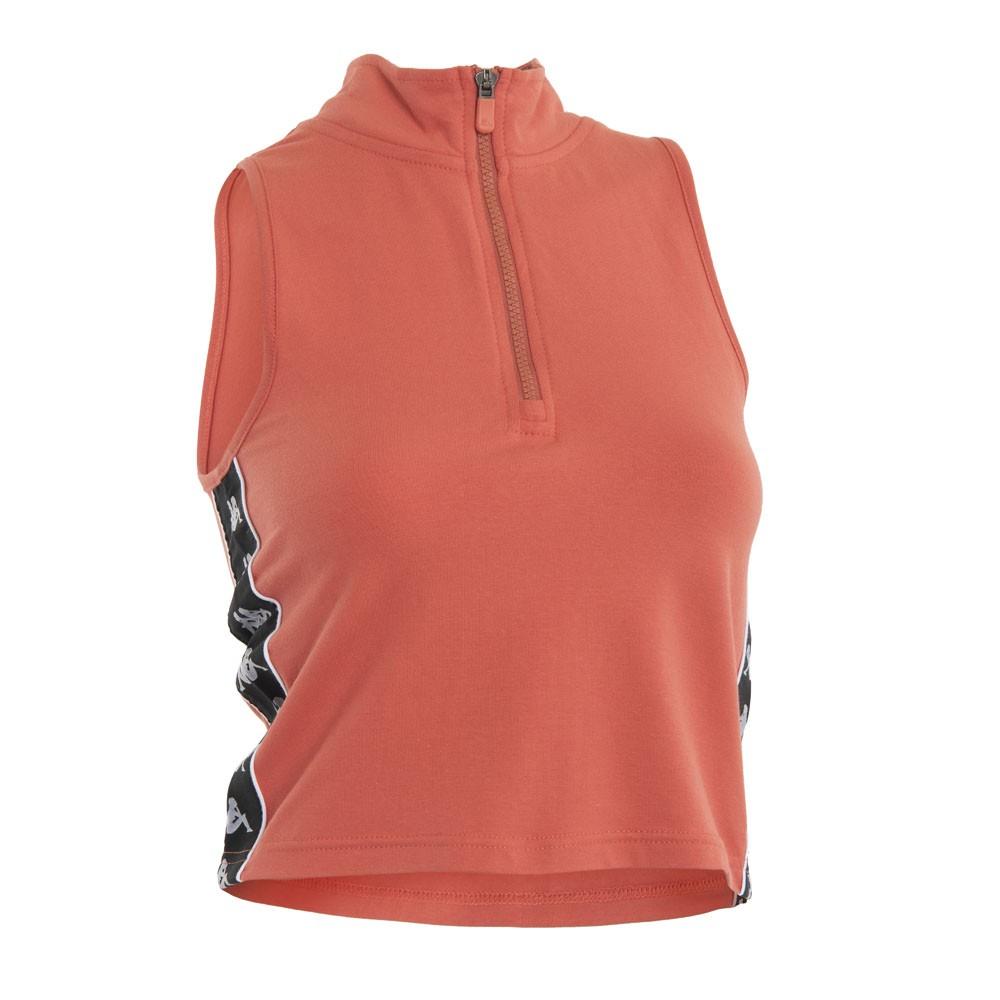Peto Women Half Zip Orange