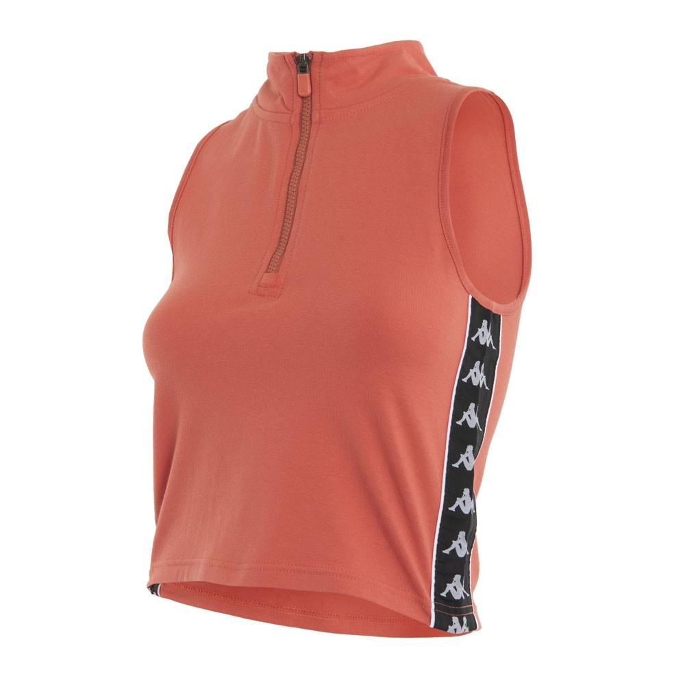 Peto Women Half Zip Orange