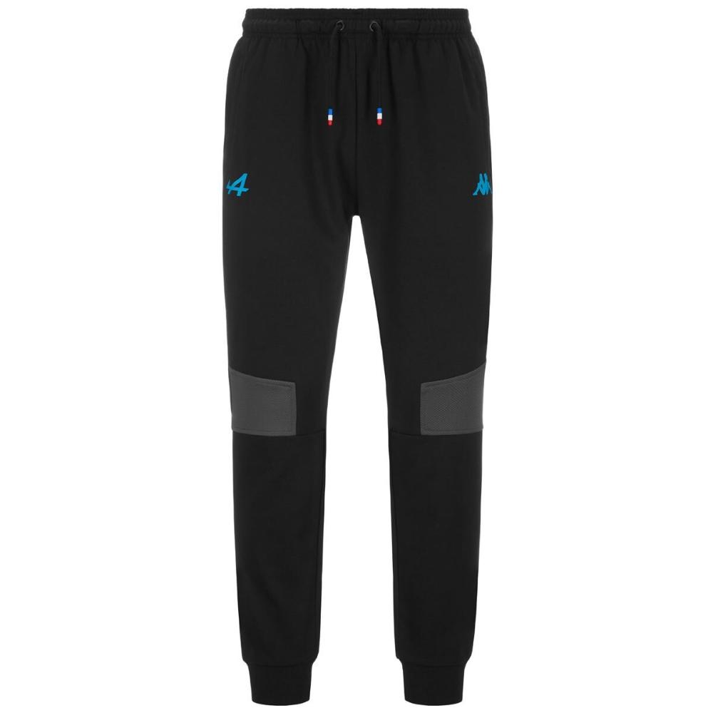 Pantalón Kappa Men Supporter Adrofin Alpine F1 Black Grey