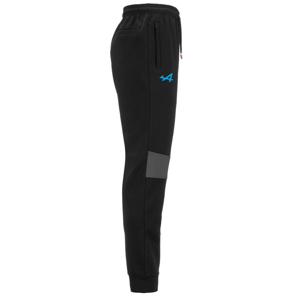 Pantalón Kappa Men Supporter Adrofin Alpine F1 Black Grey
