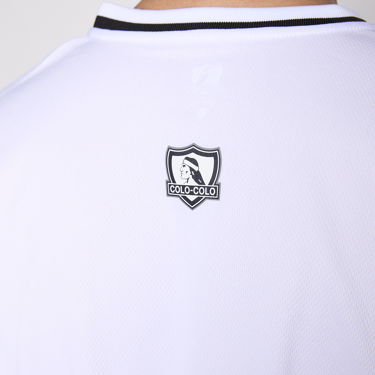 Camiseta Baseball Colo Colo Urbano Hombre Eterno Campeón Blanco
