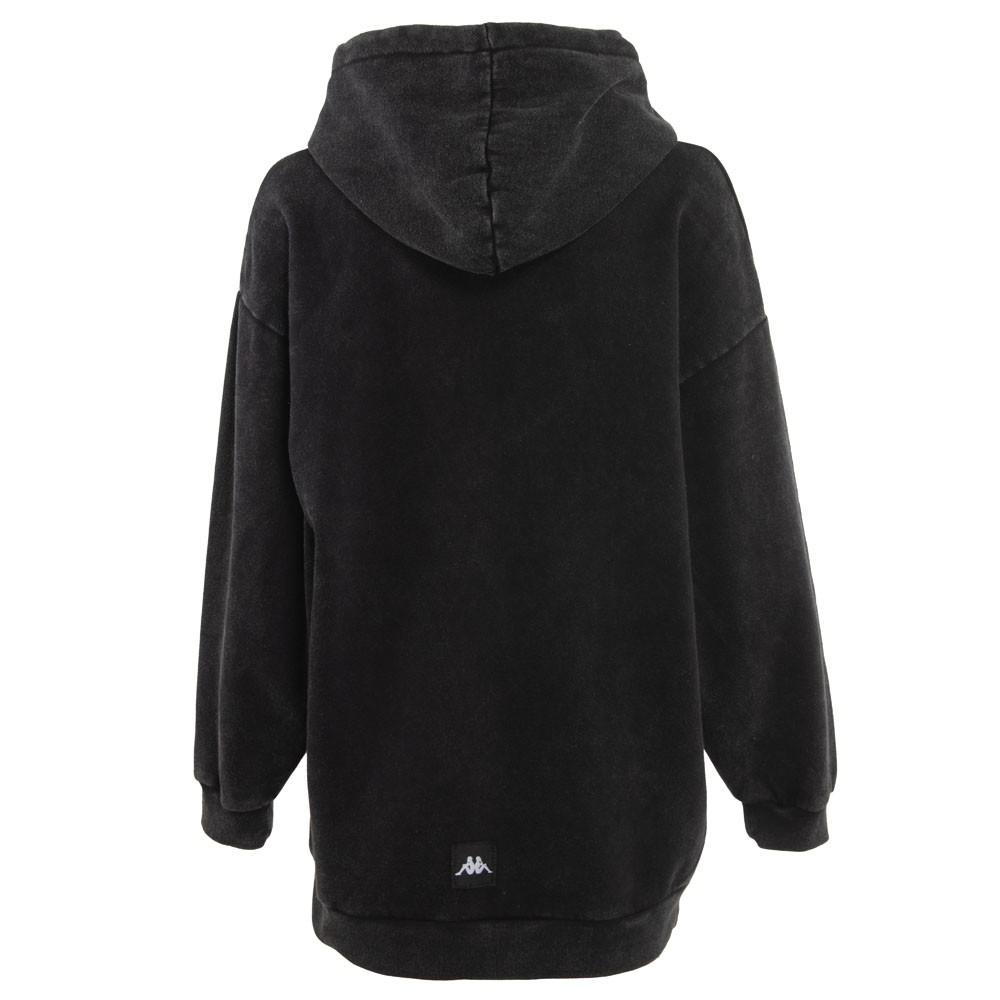 Poleron Women Long Hoodie Black