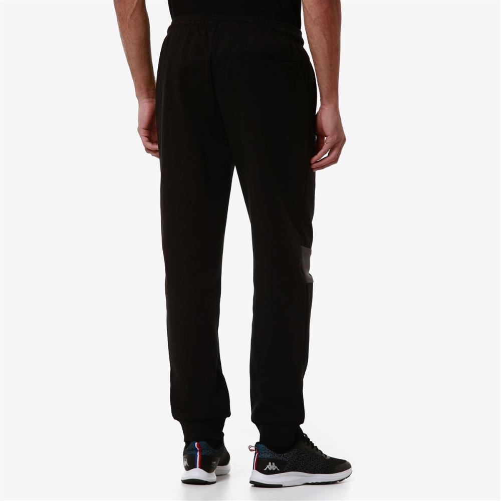 Pantalón Kappa Men Supporter Adrofin Alpine F1 Black Grey